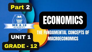 ECONOMICS GRADE 12 UNIT 1 PART 2 12 KEY CHALLENGES IN MACROECONOMICS [upl. by Goodman]