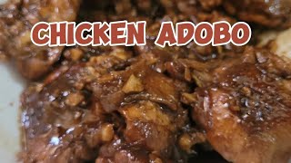 Delicious Chicken adobo  Chicken adobo recipe by Rechelquots Kitchen and family vlog Pinoy recipe [upl. by Follansbee]