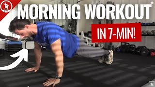 7Minute Morning Workout Routine For Men Boost Your Metabolism [upl. by Naitsabes]