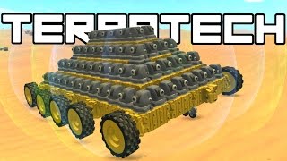 Terra Tech  Biggest Tank Ever  TerraTech Gameplay [upl. by Arrimat]