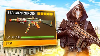 the NEW MAX LEVEL LACHMANN SHROUD LOADOUT on Vondel Park Warzone [upl. by Yadahs163]