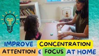 Activities for Concentration Focus Attention amp Sitting Tolerance [upl. by Syman]