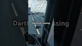 Dartford crossing dartcharge hgvdriver hgv lorry cpc motorway highway highwaysafety [upl. by Ettennej]