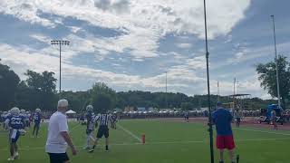 Khalil Shakir catch in the endzone at 2024 training camp [upl. by Hubey]