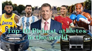 Top 10 Richest Athletes in the World 2024 💰💵 [upl. by Aisiram761]