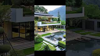 villa house design with garden [upl. by Inaflahk]