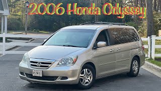 2006 Honda Odyssey EX Startup Walkaround features amp Test drive [upl. by Aisela]