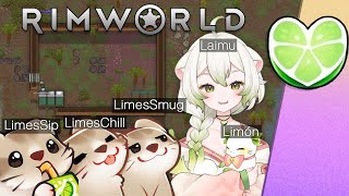 Laimu plays Rimworld but Everyone has Chat Names  Part 1 [upl. by Enirhtak106]