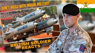 The POWER of the Indian Military in 2023  British Soldier Reacts [upl. by Ahseinet]