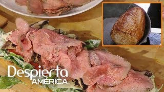 Pasos para cocinar el roast beef perfecto  Cocineros Latinos [upl. by Annenn]