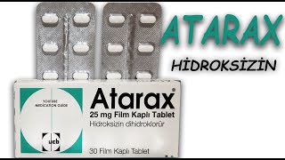 ATARAX Hydroxyzine Uses Precautions Dosage Side Effects [upl. by Ut]