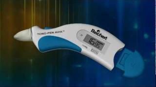 TonoPen AVIA® Applanation Tonometer from Reichert Technologies [upl. by Anaeed]