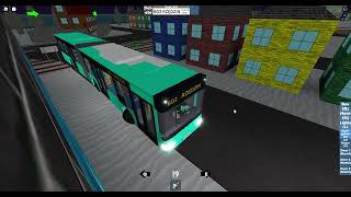 Bus Line 602 Longest route EVER  Roblox Nids Buses amp Trams [upl. by Bostow769]