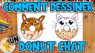 Comment dessiner un donut étape par étape [upl. by Barbie]