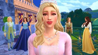 Living as an actual princess in the sims 4  Sims 4 royalty mod [upl. by Guimond369]