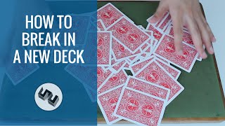 How To Break In A New Deck of Cards HD [upl. by Collete]