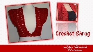 Women’s Bolero Crochet Cardigan Shrug [upl. by Einahets]