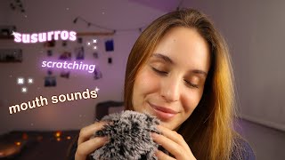 ASMR ☁️ Relájate y sueña bonito ⭐ mouth sounds susurros cremita [upl. by Janka]