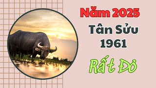 BÍ MẬT ĐỘNG TRỜI tuổi Tân Sửu 1961 năm 2025 [upl. by Rexer]