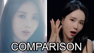 FIESTAR  You’re Pitiful NEW AND OLD MV COMPARISON [upl. by Atteiram]