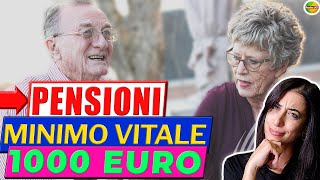 Pensioni ➡️ 1000€ minimo vitale 2023 impignorabilità  Permessi 104 nuove regole [upl. by Aisatna]