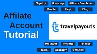 How To Create and Use Travelpayouts Affiliate Account 2024 [upl. by Nellahs]