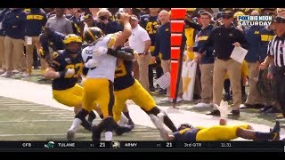 2019 Michigan Football Highlights v Iowa [upl. by Teik]