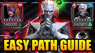 Necropolis Easy Path Completion Guide With Aegon  Marvel Contest Of Champions [upl. by Wolenik923]