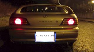 TOYOTA LEVIN AE111 TakeOff 5ZIGEN Exhaust [upl. by Lyons]