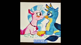 Spike x Rarity Gallus x Silverstream mlp [upl. by Reidar]