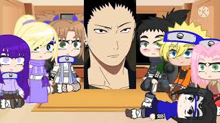 past naruto friends react to family nara temari shikamaro shikadai [upl. by Tavish]