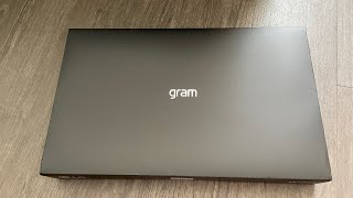 Unboxing my new LG Gram laptop  Lightest laptop I’ve used [upl. by Bergeron]