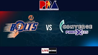 Meralco Bolts vs Converge FiberXers  PBA Governors Cup Live Scoreboard [upl. by Eidnil]