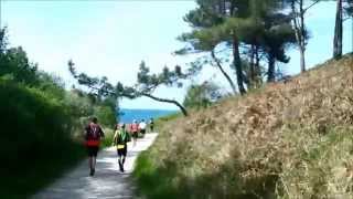 Trail Landes et Bruyères à Erquy [upl. by Artnoed]