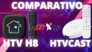 HTV H8 E HTV CAST COMPARATIVO 2023 [upl. by Odracer]