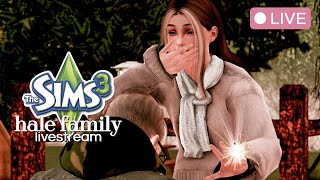 hanging with the hales・the sims 3 hale family livestream 24 [upl. by Lleirbag552]