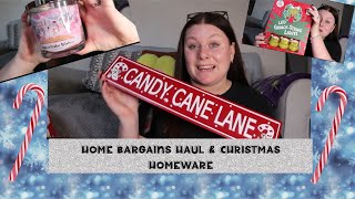 Home Bargains Haul amp Christmas Homeware [upl. by Alba102]