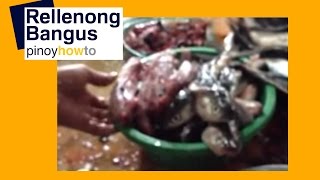 Stuffed Fish Recipe Rellenong Bangus – How to Separate skin from its meat in 30 sec  Pinoy How To [upl. by Nnaik]