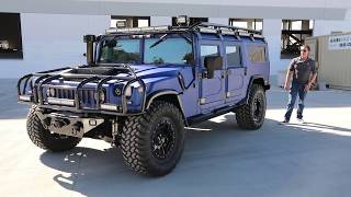 H1 Alpha Hummer with the NEW Full Size 6 passenger seating [upl. by Nick]