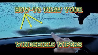 Lexus Feature Explained Windshield Wiper DeIcer [upl. by Bowles442]