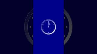 5 seconds stopwatch countdown timer vertical alice blue screen [upl. by Idnahs]