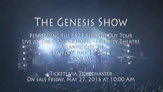 The Genesis Show  The Claridge Hotel 72316 [upl. by Torres]