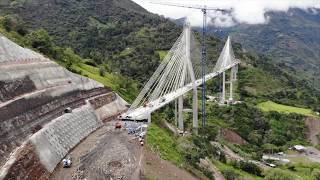 Video Sacyr Colombia Puente de Hisgaura en Santander11 [upl. by Airun]