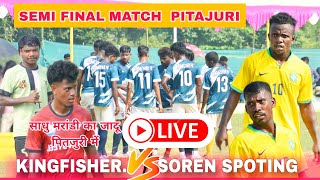 KINGFISHER POTKA 🆚 SOREN SPOTSEMI FINAL MATCH TRIMURTI CLUB PITHATI [upl. by Oliver]