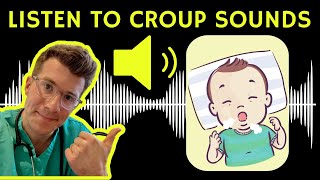 Doctor explains Croup with real example of Croup sounds  Barking Cough in children [upl. by Nirahs]