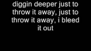 linkin park bleed it out lyrics [upl. by Seena752]