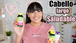 Las mejores vitaminas para tener un cabello largo y saludable  cuidado del cabello [upl. by Jea]