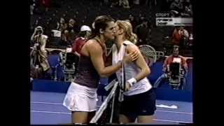 WTA Championships 2005 RR 1 Amelie Maursemo vs Kim Clijsters Highlights [upl. by Garrik]