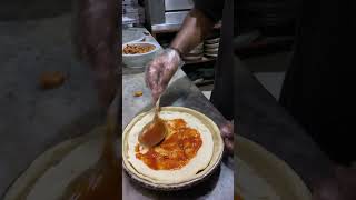 Making Of Chicken Cheese Pizza  Juicy Amd Tender Chicken Chunks  Ultimate Food youtubeshorts [upl. by Fronia]