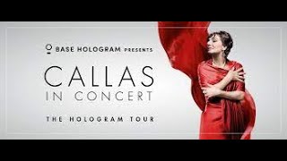 Maria Callas Hologram Concerts INCREDIBLE TECHNOLOGY [upl. by Ander]